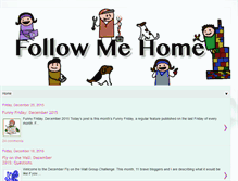 Tablet Screenshot of followmehome.shellybean.com